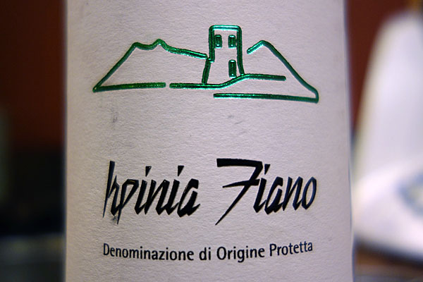 Fiano Irpinia Fiano 2011
